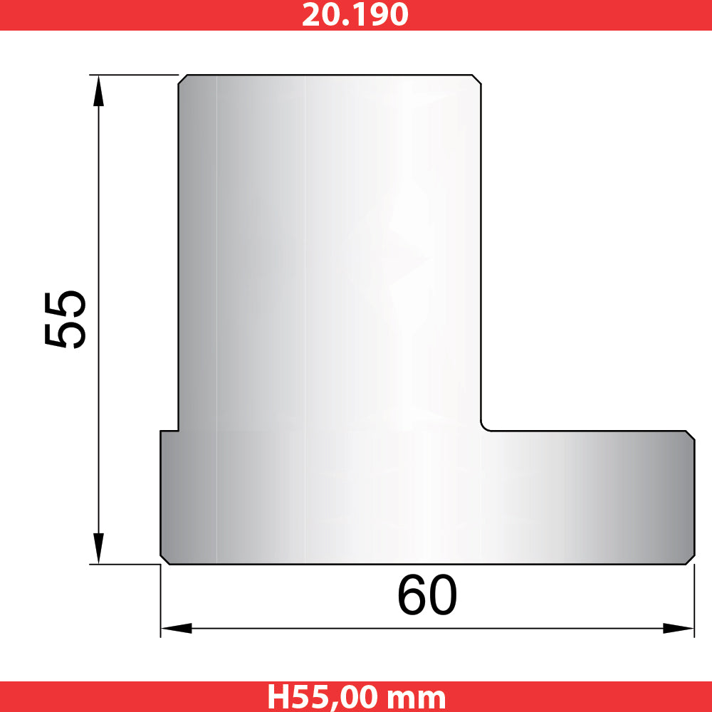 Amada Table Riser 20.190 - Amada-Promecam die riser - Press brake tools – Emilstamp di ...