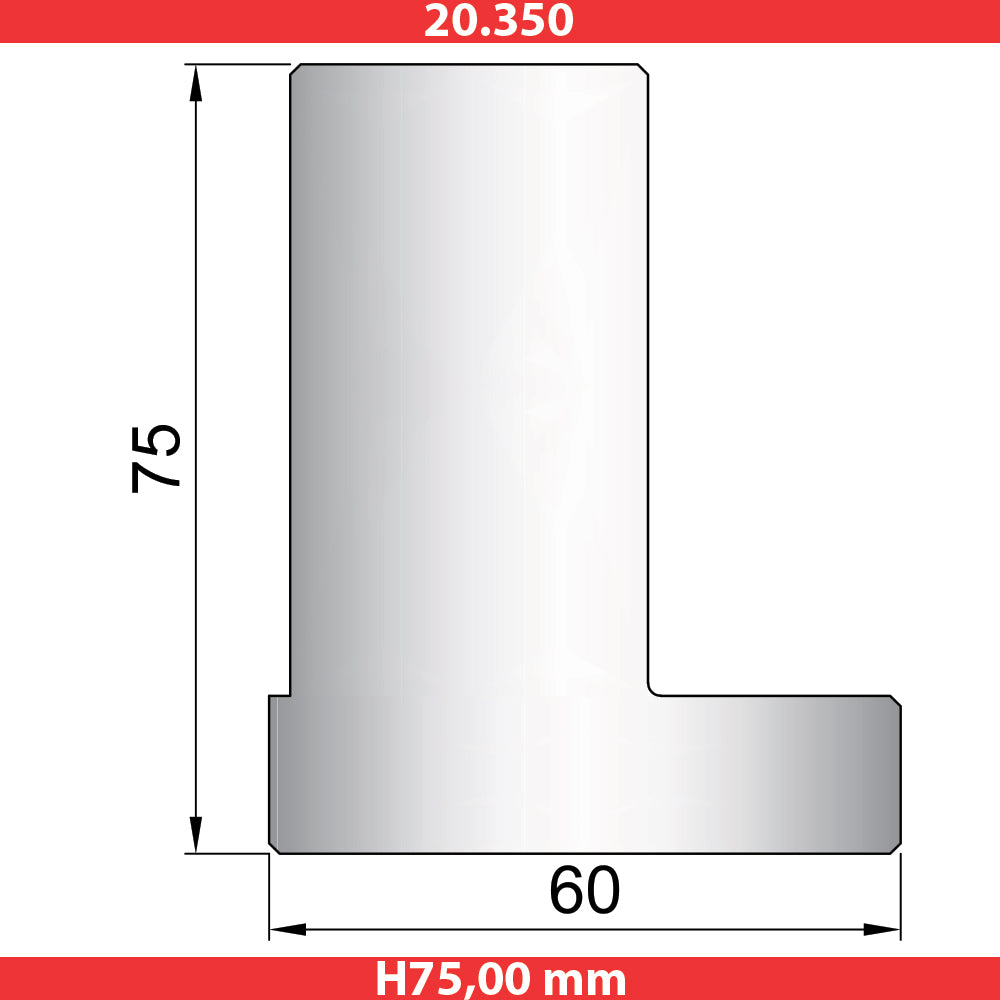 Amada Table Riser 20.350 - Amada-Promecam die riser - Press brake tools – Emilstamp di ...